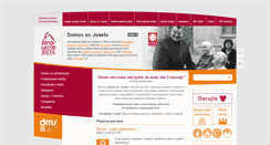 Desktop Screenshot of domovsvatehojosefa.cz
